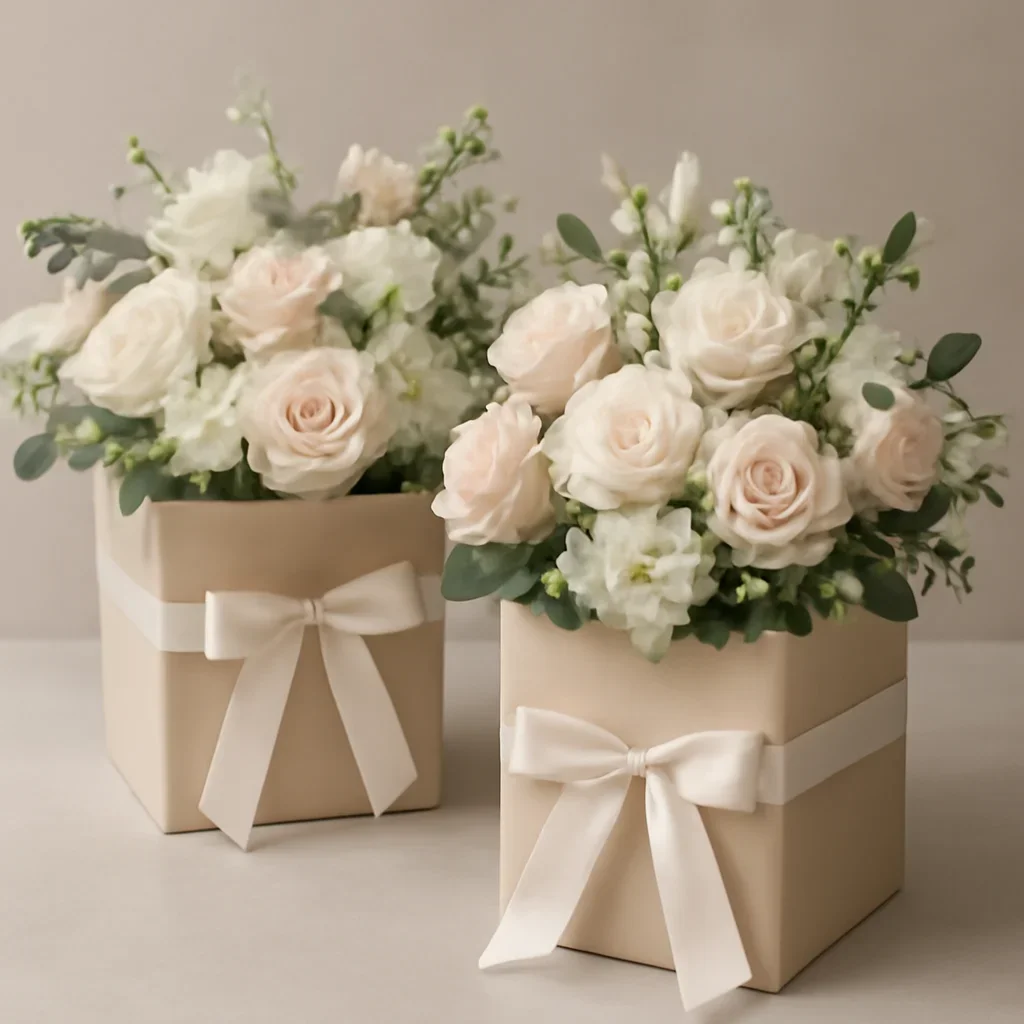Gift-ready flowers for corporate gifting ordering