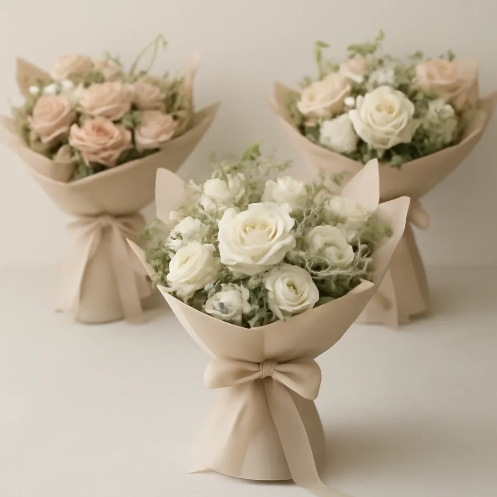 Gift-ready flowers for florist designed bouquets ordering