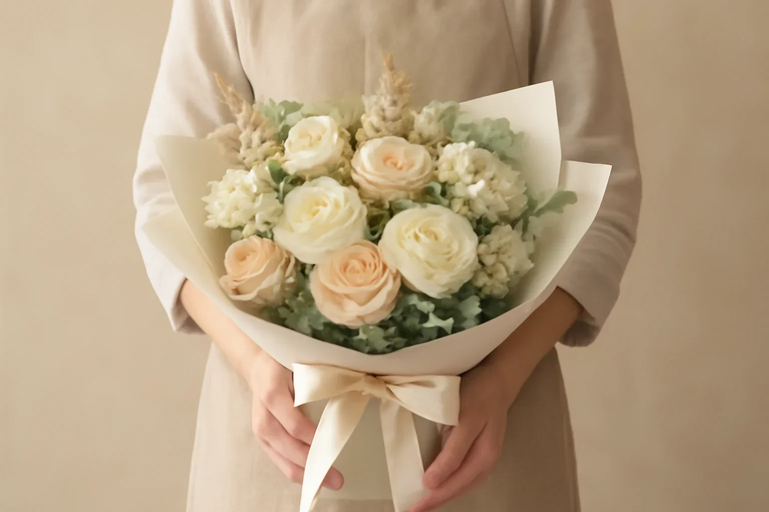 Florist Designed Bouquets bouquet presentation for Fresh Flowers Canada