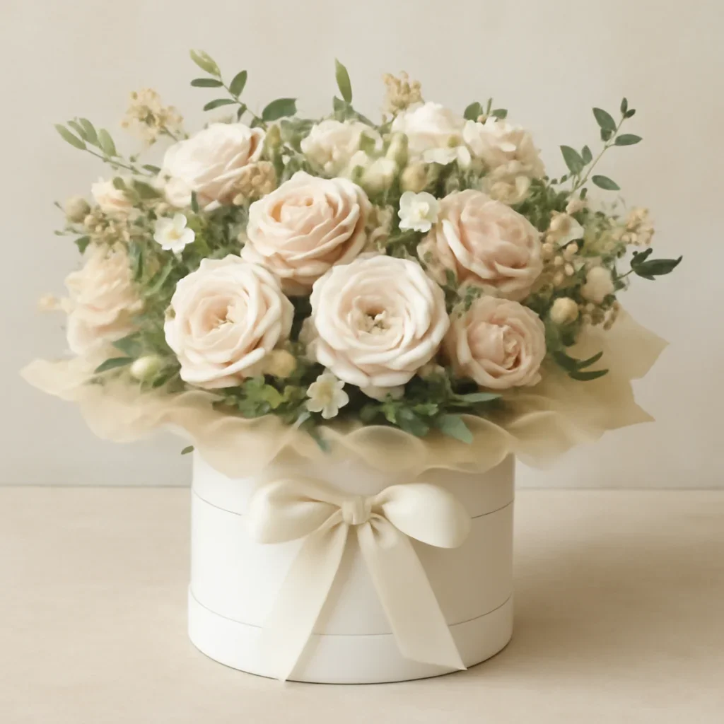 Supporting floral arrangement for nationwide delivery