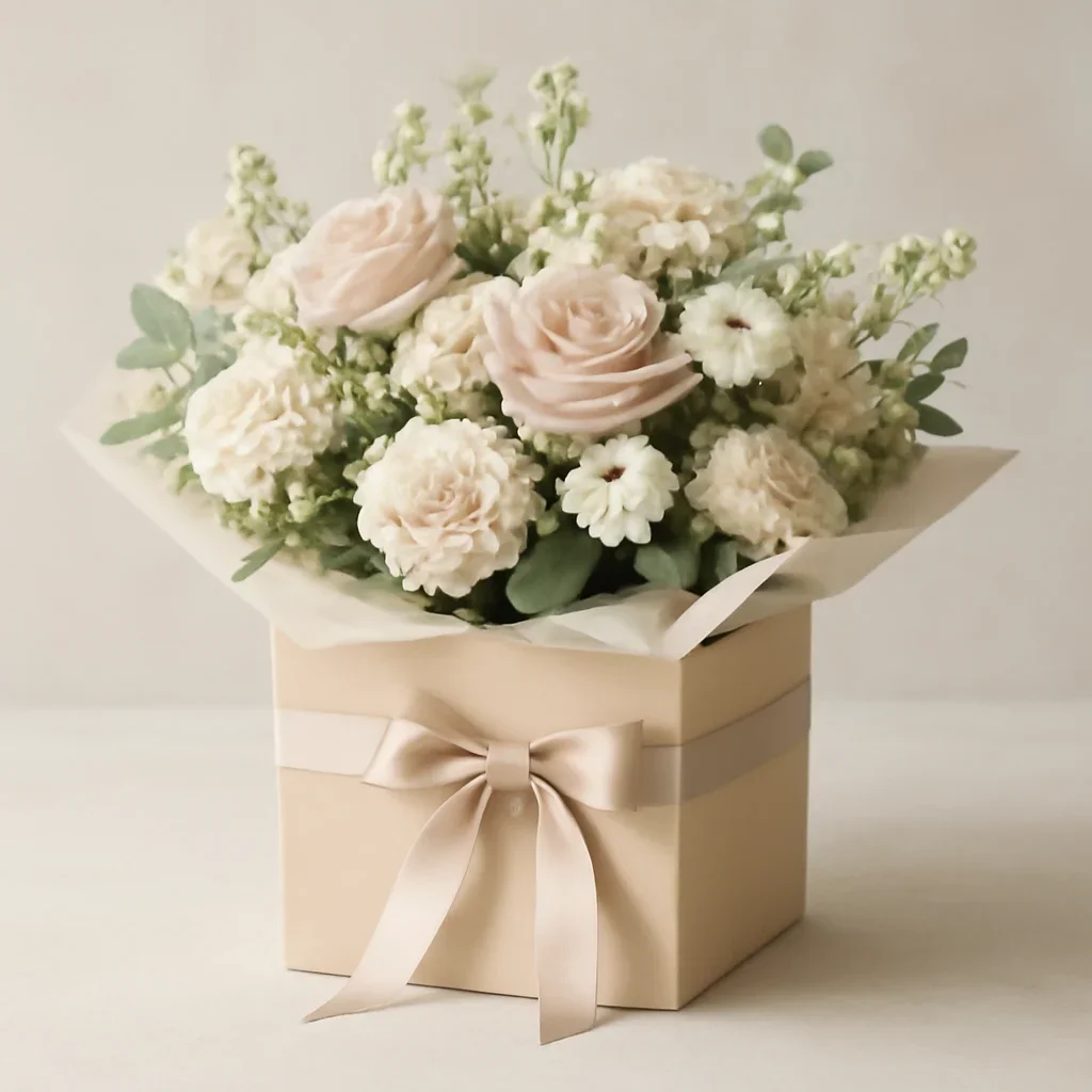 Supporting floral arrangement for next-day delivery