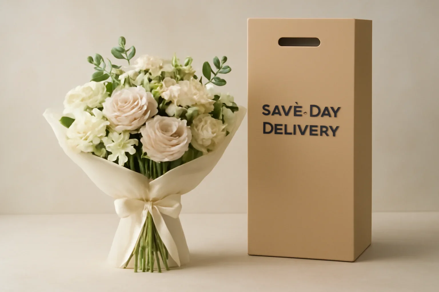Same-Day Delivery bouquet presentation for Fresh Flowers Canada