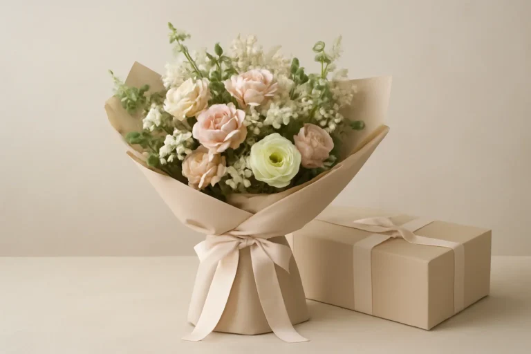 Flower Subscription bouquet presentation for Fresh Flowers Canada