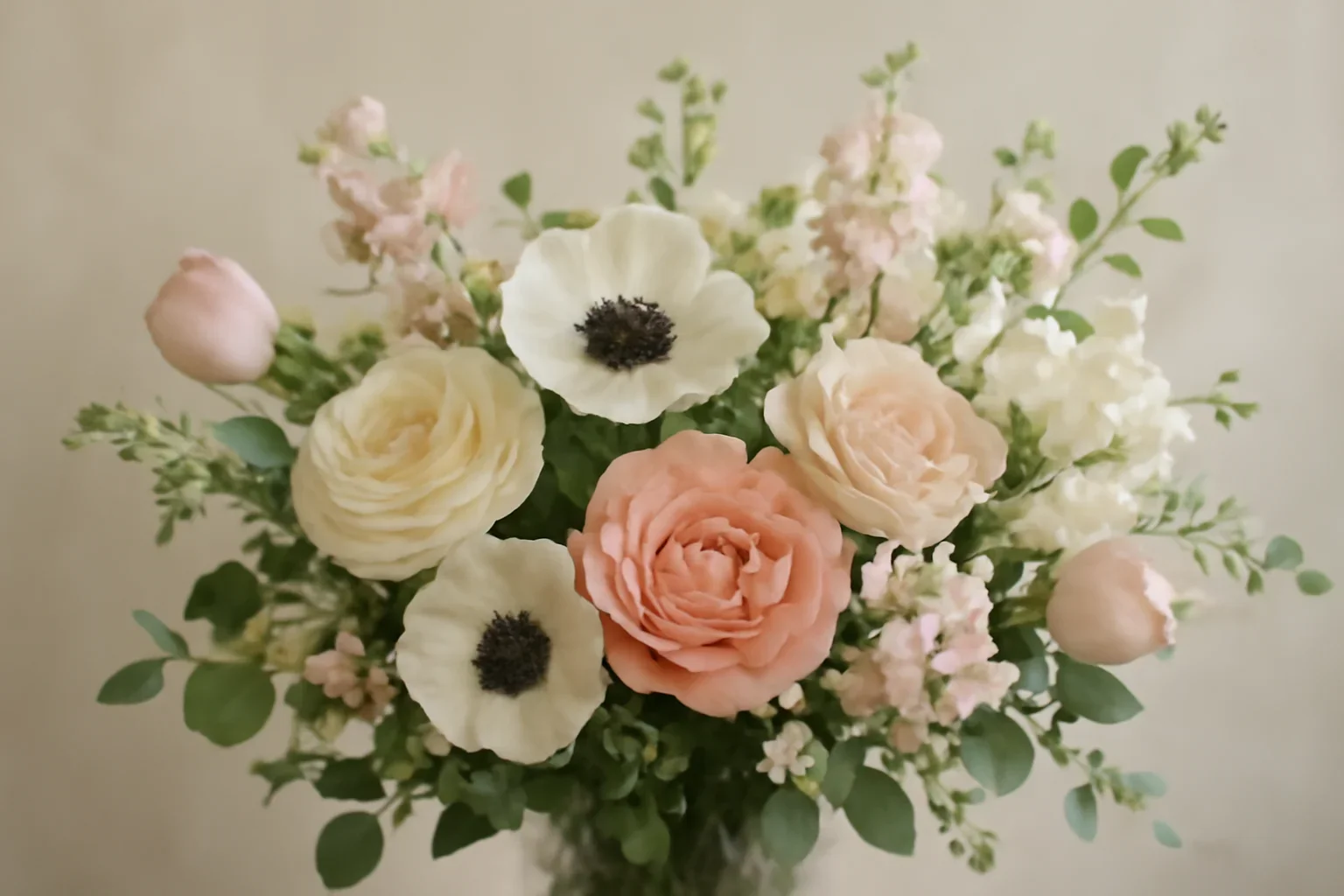 Shop Flowers bouquet presentation for Fresh Flowers Canada