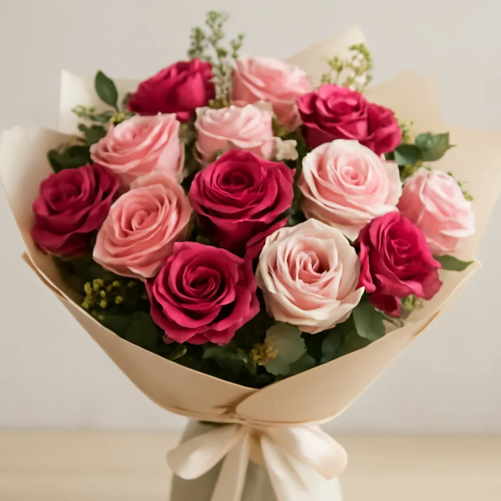 Gift-ready flowers for roses ordering