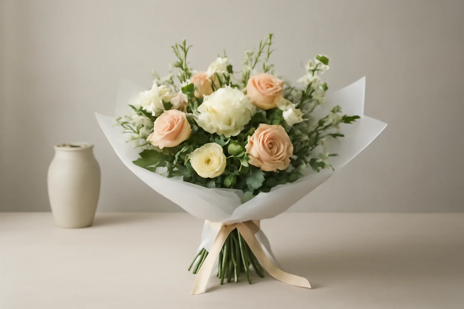Refund Policy bouquet presentation for Fresh Flowers Canada