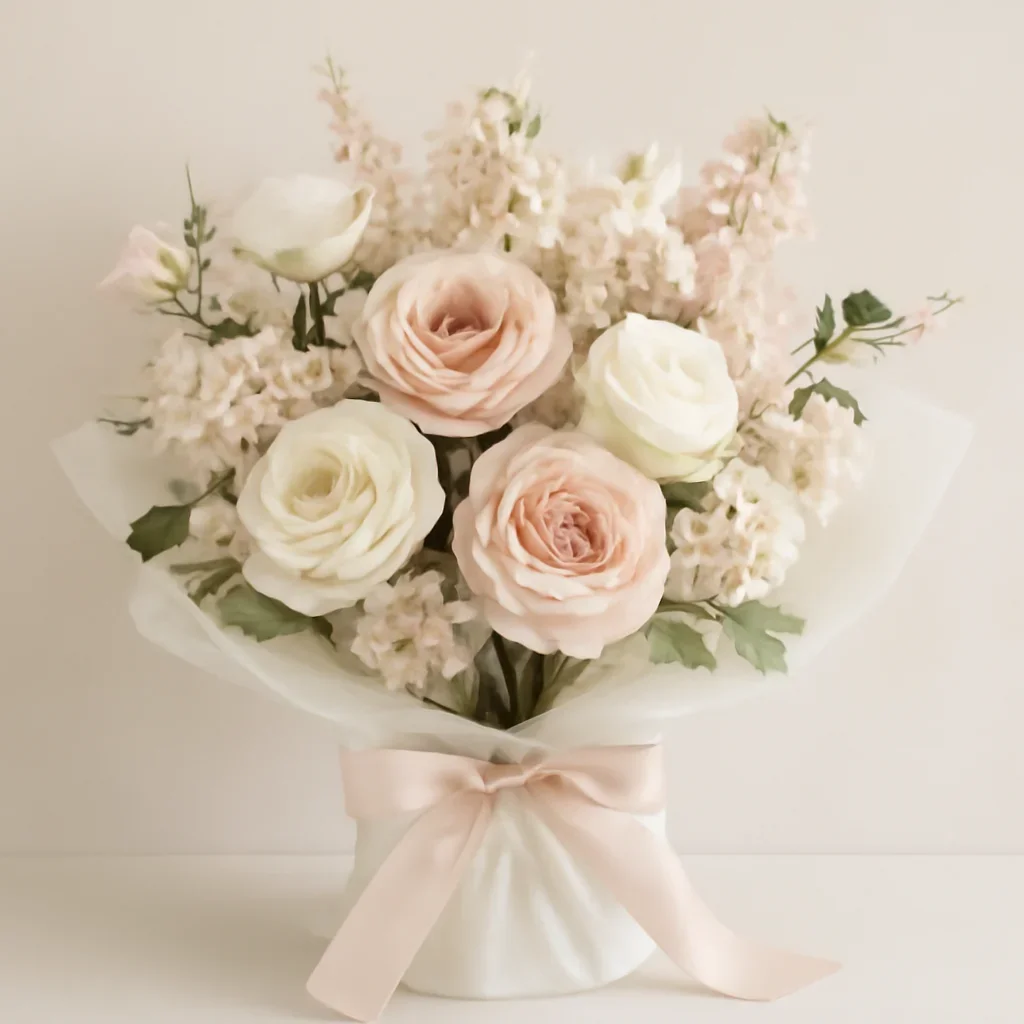 Gift-ready flowers for solutions ordering