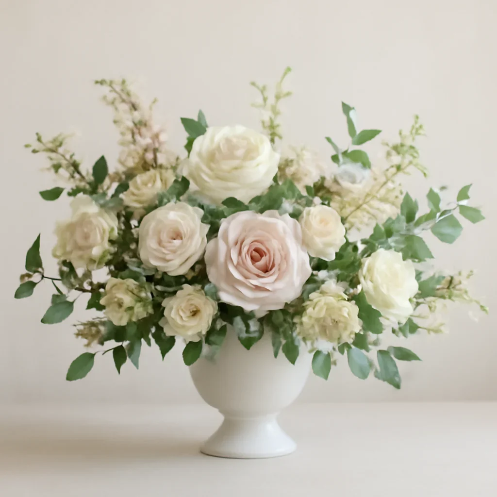 Supporting floral arrangement for event flowers
