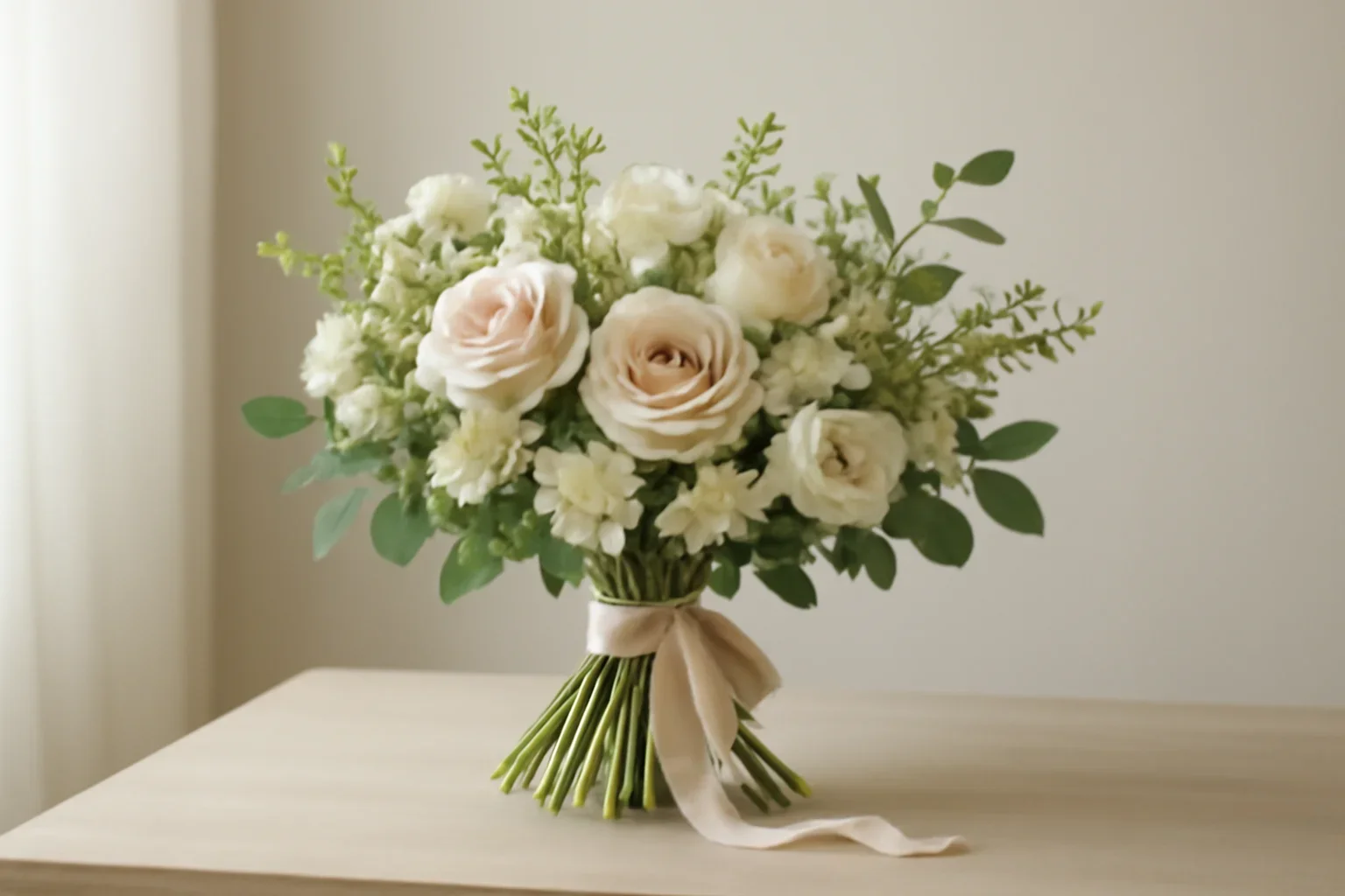 Just Because Flowers bouquet presentation for Fresh Flowers Canada