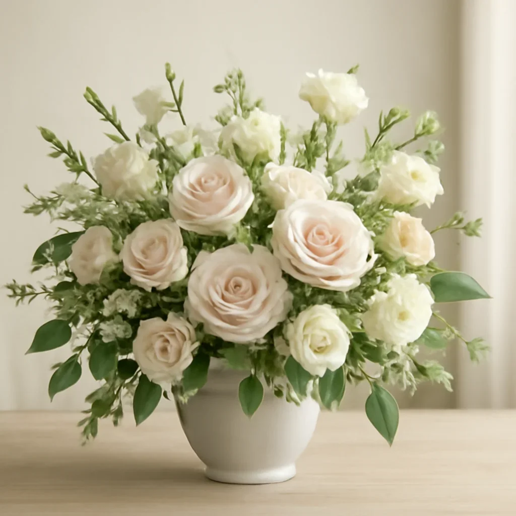 Supporting floral arrangement for mother's day flowers