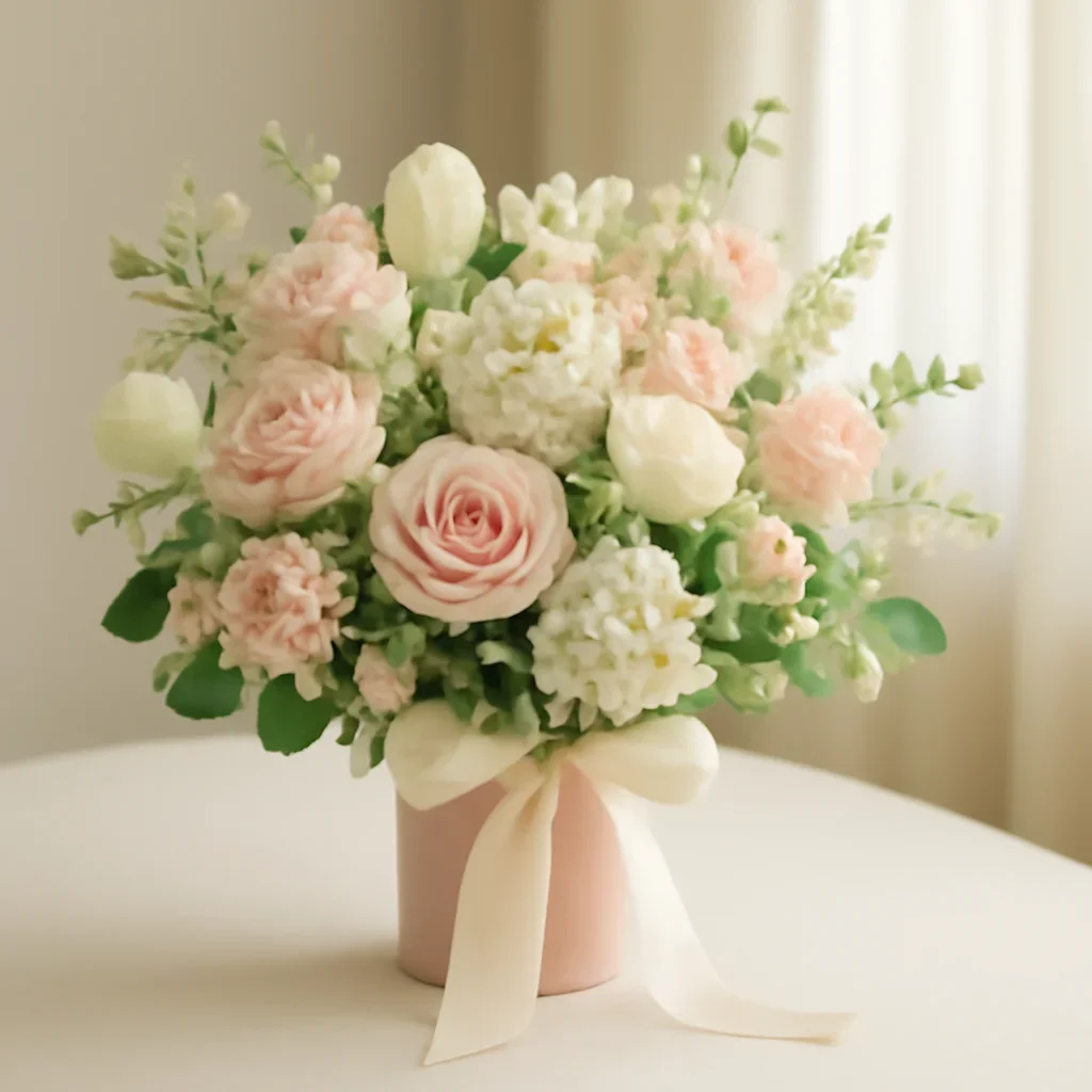 Gift-ready flowers for new baby flowers ordering