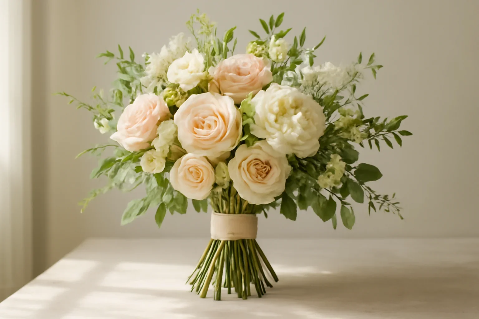 Wedding Flowers bouquet presentation for Fresh Flowers Canada